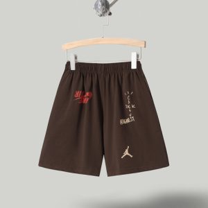 Cactus Jack Nike Brown Jordan Shorts