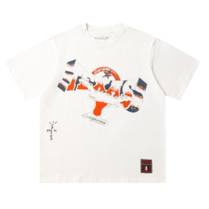 Cactus Jack Texas Tee White